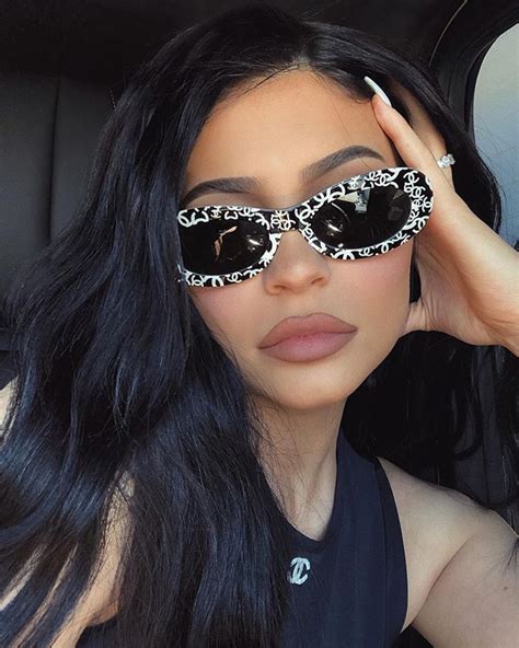 kylie jenner chanel glasses|kylie sunglasses.